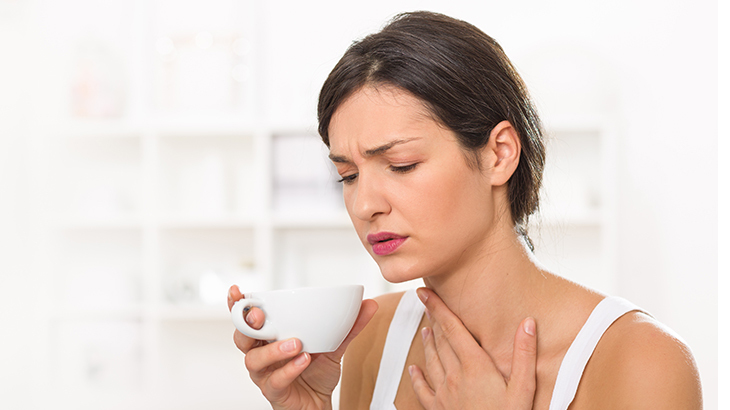 Drinks for sore throat